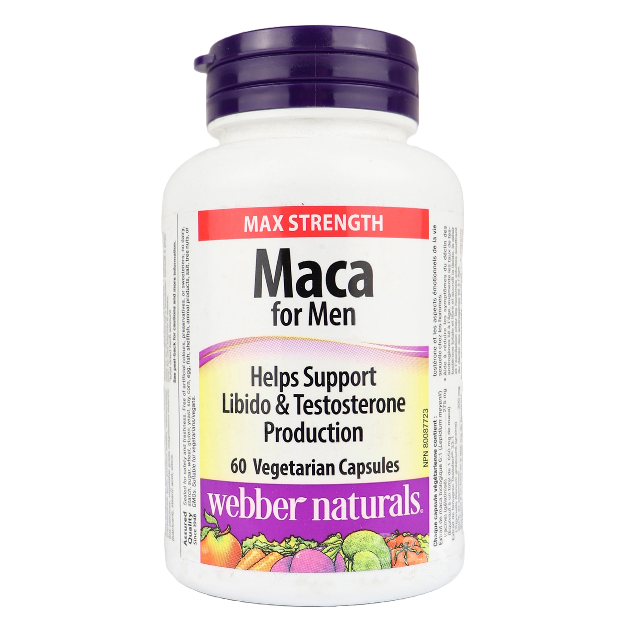 Webber Naturals Maca for Men 60capsules Webber Naturals Maca for Men 60capsules